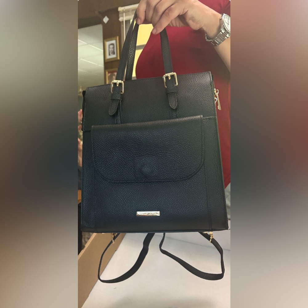 Tuscany leather Black Leather Backpack - Picture 7 of 7